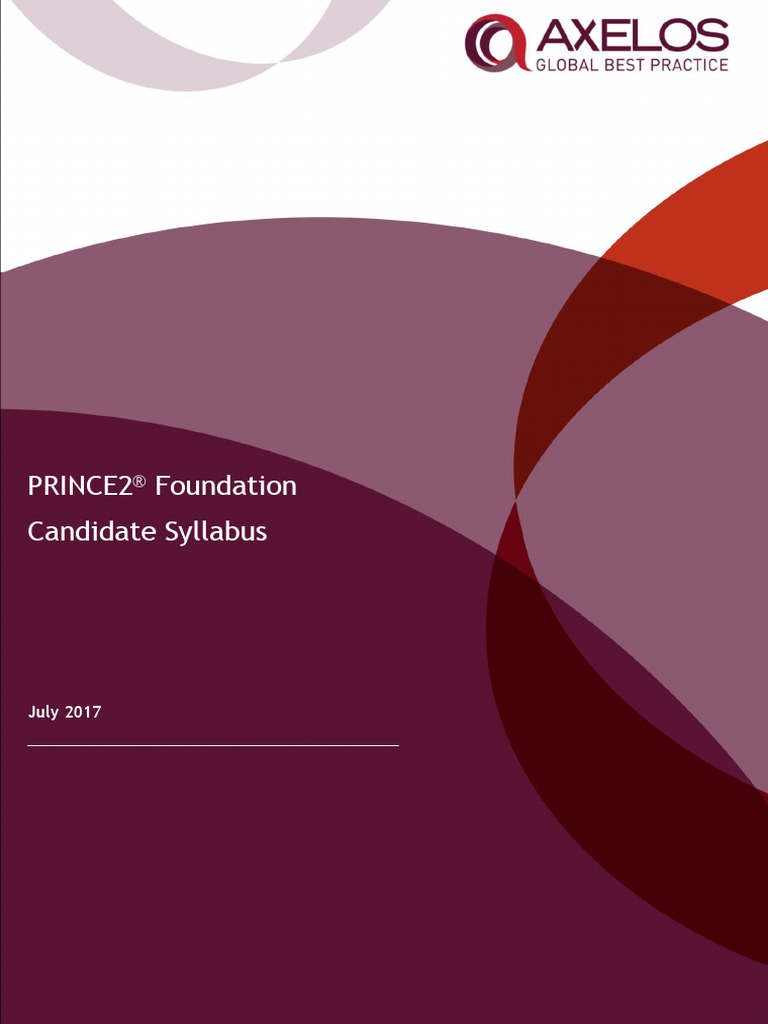 PRINCE2-Foundation試験対応