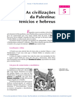 05 As Civilizacoes Da Palestina Fenicios e Hebreus PDF
