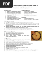 christopsomo - pao grego natalino