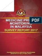 Medicine Price Monitoring Malaysia 2017 