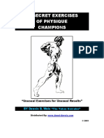 Secret Exercises of Physique Champions PDF