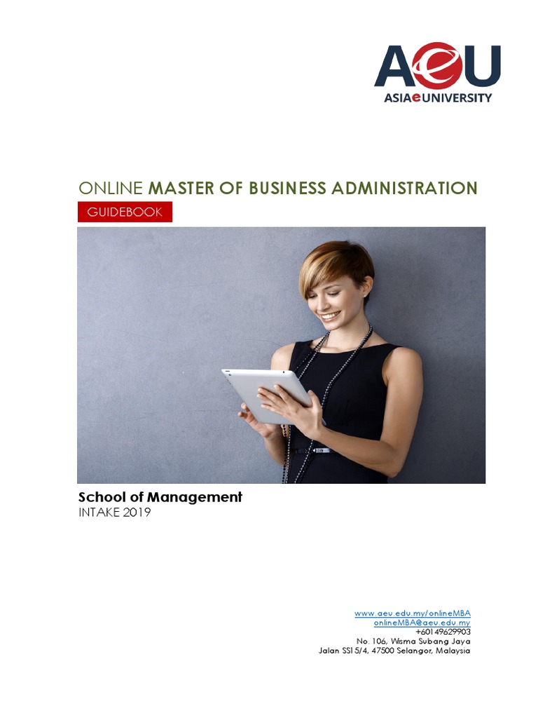 Master of Business Administration | PDF | Strategic Management ...