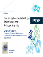 Discrimination Tests With Sureness