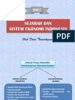 (Bab I) Sejarah Dan Sistem Ekonomi Indonesia PDF
