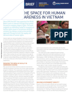 World Bank- Growing the Space for Human Rights Awareness in Vietnam