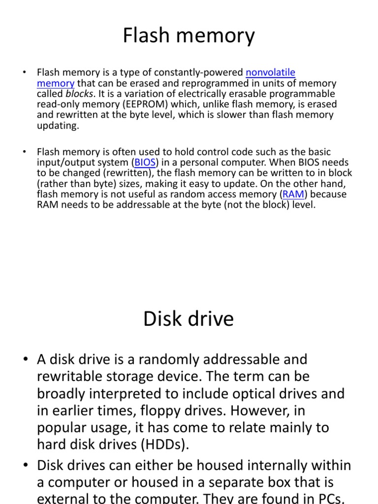 Flash Memory