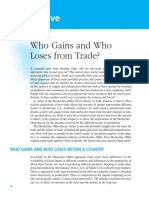 Who Gain and Who Loses From Trade?