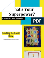 What's Your Superpower?: A Lesson by Alex Disabella