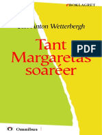 Carl Anton Wetterbergh - Tant Margaretas Soaréer (Prosa) (1a Tryckta Utgåva 1854, Senaste Tryckta Utgåva 1872, 145 S.)