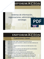 Sistemas de Información, Organizaciones, Administración y Estrategia
