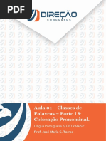 Portuguêspagentedo Detransp Aula 1