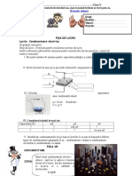 Condensatorul Electric Fişă de Documentare Şi Fişă de Lucru