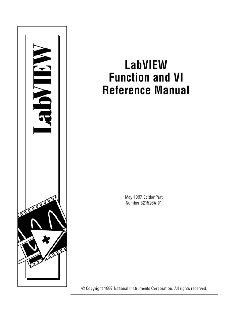  Ebook PDF Engineering Labview Function And Vi Reference Manual