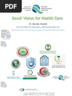 Saudi Arabia 2030 Vision For Healthcare