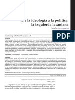 El Estructuralismo ¿Una Destitución Del Sujeto? - Etienne Balibar