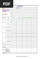 HAZOP Template | PDF
