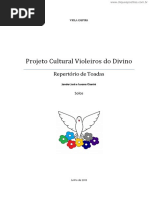 Projeto Cultural Violeiros Do Divino