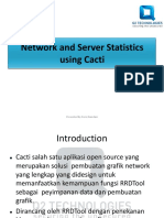 Network Server Statistics Using Cacti