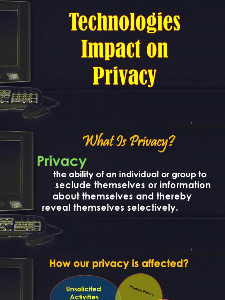 Impact of Technology on Privacy | PDF | Http Cookie | Computer Law