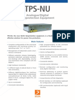 TPS-NU - Analogue Digital Protection Equipment PDF