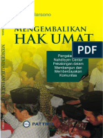 Amin Sudarsono - Mengembalikan Hak Umat PDF
