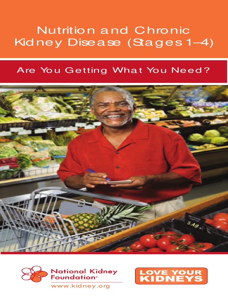 Nutrition and Chronic Kidney Disease (Stages 1-4) : Are You Getting ...