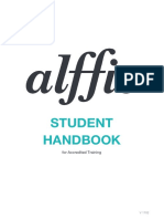 Student Handbook: For Accredited Training
