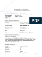 Dolomite, Dolomitic Limestone, & Carey Dried Stone: Material Safety Data Sheet