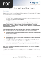 Guide to Send Keys and Send Key Events