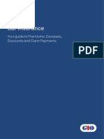 Car Insurance: Your Guide To Premiums, Excesses, Discounts and Claim Payments