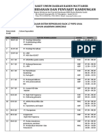 Jadwal Blok 17