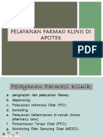 Pelayanan Farmasi Klinis