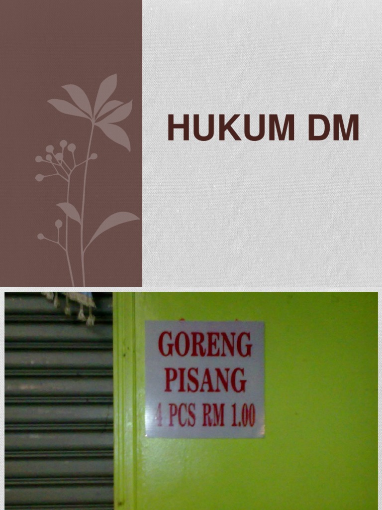 Hukum dm