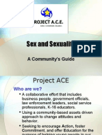 Sex and Sexuality: A Community's Guide