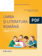 Manual Limba Si Leteratura Romana Clasa Va Booklet