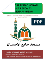 Proposal Renovasi Masjid Alihsan