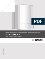 Manual Bosch Gaz 5000 WT