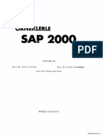 SAP2000 Turkce Kitap PDF