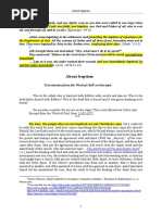 The Word of God about baptism