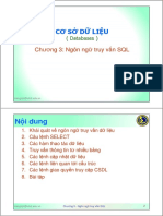 Ch3 - Ngon Ngu Truy Van SQL