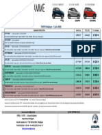 tarif gamme sensation 1 juin 2018