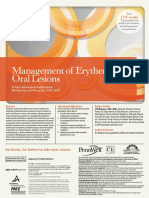 Management of Erythematous Oral Lesions: 2 CE Credits