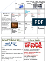 January 2019 Calendar