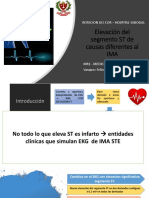 Elevacion Del Segmento ST en Otros Escen