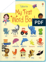 My First Word Book - English (Usborne)