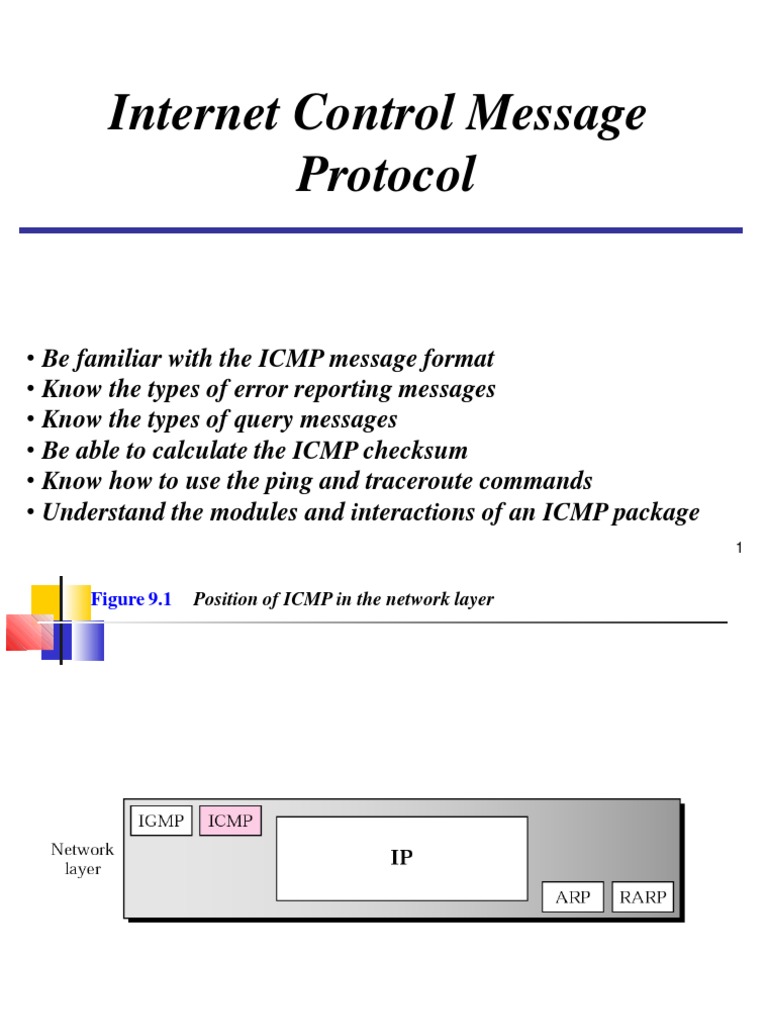 Icmp Error Reporting | PDF | Internet Protocols | Transmission Control ...