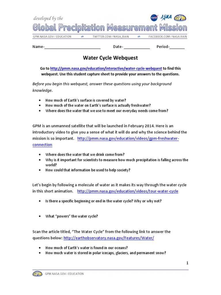 water-cycle-webquest-student-capture-sheet-pdf-water-cycle-evaporation