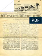 Hall, Manly P. - Students Monthly Letter 4th Year - Secret Doctrine in the Bible Nr.08
