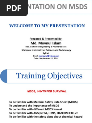 MSDS