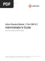 Sitecore Active Directory Module Guide SC82